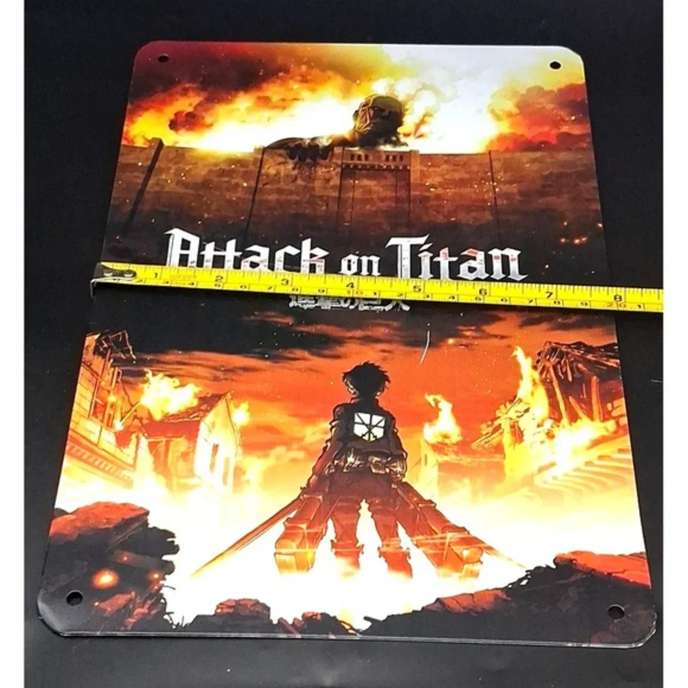 Attack On Titan - Japanese Anime Metal‎ Sign 8
